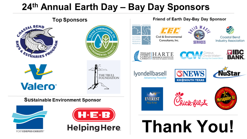 Earth Day Bay Day 2024 Coastal Bend Bays Foundation