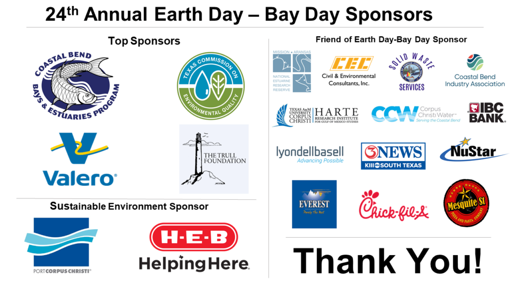 Earth Day Bay Day 2025 Coastal Bend Bays Foundation